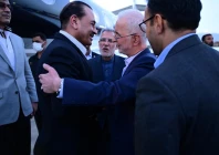 iranian interior minister eskandar momeni welcomes chief of defence forces and chief of army staff field marshal asim munir on his arrival in tehran on friday photo ispr