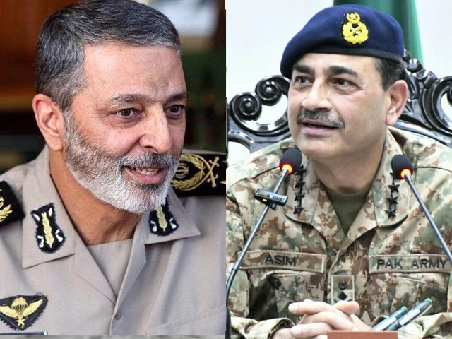 chief of staff of the iranian armed forces major general abdolrahim mousavi speaks with chief of army staff field marshal asim munir via telephone on sunday photo app press tv chief of staff of the iranian armed forces major general abdolrahim mousavi speaks with chief of army staff field marshal asim munir via telephone on sunday photo app press tv