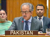 pakistan s ambassador to unsc asim iftikhar ahmed urged nenew diplomacy to prevent further escalation in the region photo asim iftikhar ahmed x