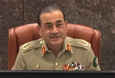 field marshal asim munir addressing participants of 17th national workshop balochistan at the ghq photo screengrab ispr