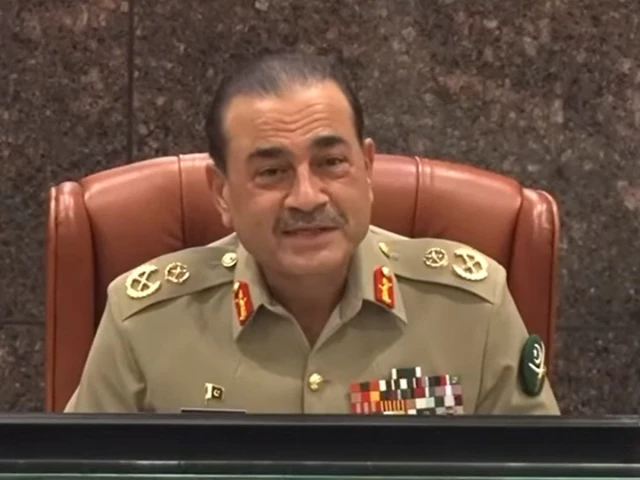 field marshal asim munir addressing participants of 17th national workshop balochistan at the ghq photo screengrab ispr field marshal asim munir addressing participants of 17th national workshop balochistan at the ghq photo screengrab ispr