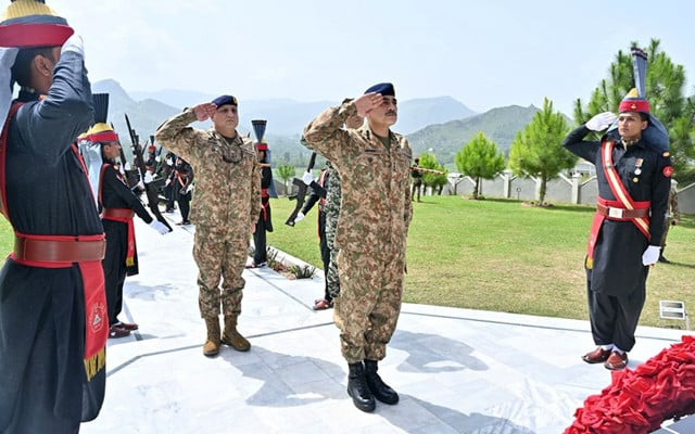 coas gen asim munir visited troops in orakzai district on friday photo ispr