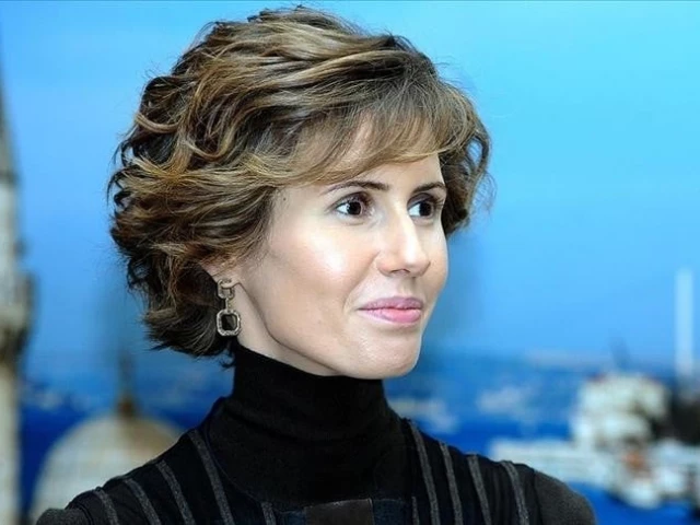 asma assad wife is facing leukemia on advanced stage photo anadolu asma assad wife is facing leukemia on advanced stage photo anadolu
