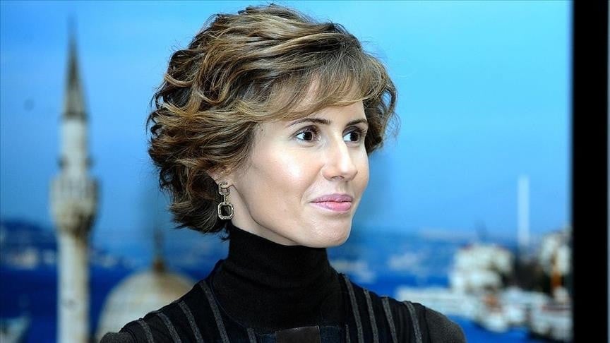 asma assad wife is facing leukemia on advanced stage photo anadolu