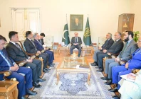 prime minister shehbaz sharif meets pakistani astronauts in islamabad on april 23 2026 photo pmo