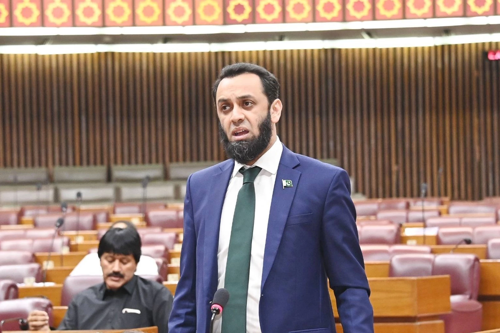 minister for information and broadcasting attaullah tarar speaking during the national assembly session in islamabad on may 6 photo radio pakistan minister for information and broadcasting attaullah tarar speaking during the national assembly session in islamabad on may 6 photo radio pakistan