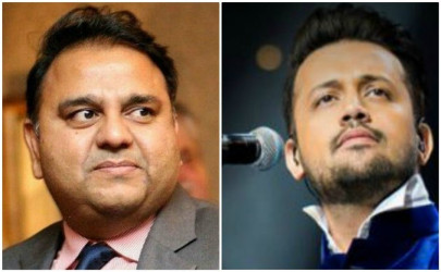 fawad chaudhry puts forth atif aslam s name to lead opposition rally