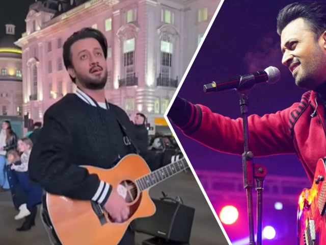 atif aslam put fans in awe while performing on london street photo screenshot youtube video atif aslam put fans in awe while performing on london street photo screenshot youtube video