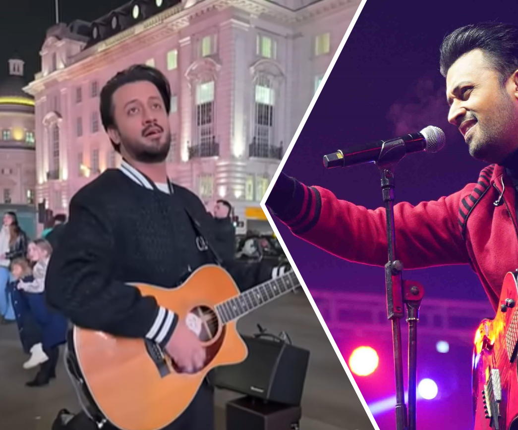 atif aslam put fans in awe while performing on london street photo screenshot youtube video