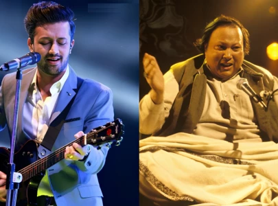 watch atif aslam pays tribute to maestro nusrat fateh ali khan