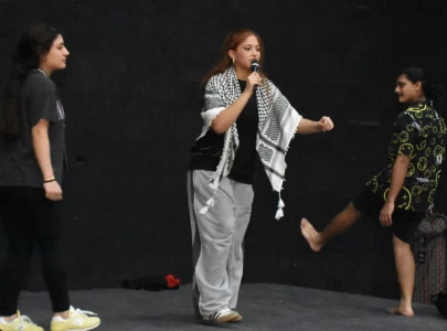 palestinian chant at karachi s world culture festival sparks debate on creative freedom palestinian chant at karachi s world culture festival sparks debate on creative freedom