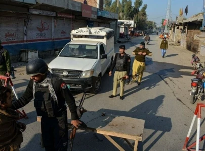 terrorist attack on police post in bannu foiled one attacker killed five injured