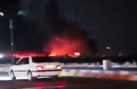 smoke rises from a fire after an explosion amid reports of explosions by iranian state media in bandar abbas hormozgan province iran in this screengrab obtained from a social media video released july 8 2026 reuters