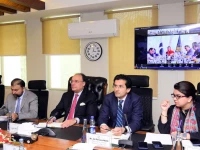 finance minister muhammad aurangzeb chairs a high level meeting on petroleum prices and targeted subsidy modalities attended by federal and provincial leadership photo x