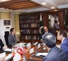 minister for finance and revenue senator muhammad aurangzeb meets with ifc and world bank officials in islamabad on april 1 to discuss investment expansion infrastructure development and job creation photo pid