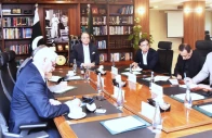 minister for finance and revenue senator muhammad aurangzeb chairs a high level meeting to review the country s petroleum products situation photo x minister for finance and revenue senator muhammad aurangzeb chairs a high level meeting to review the country s petroleum products situation photo x