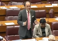 finance minister muhammad aurangzeb addresses a national assembly session on april 7 2026 screengrab