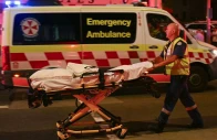 a wounded man is stretchered to hospital after the bondi beach shootings photo afp a wounded man is stretchered to hospital after the bondi beach shootings photo afp
