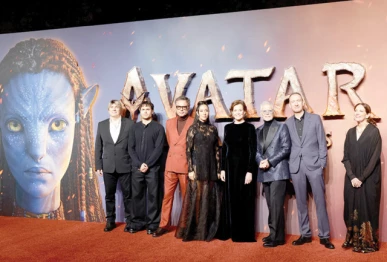 avatar fire and ash london premiere