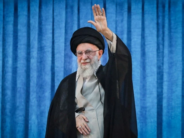iran s supreme leader ayatollah ali khamenei waves during the 36th anniversary of the death of the leader of iran s 1979 islamic revolution ayatollah ruhollah khomeini at khomeini s shrine in southern tehran iran june 4 2025 photo reuters file iran s supreme leader ayatollah ali khamenei waves during the 36th anniversary of the death of the leader of iran s 1979 islamic revolution ayatollah ruhollah khomeini at khomeini s shrine in southern tehran iran june 4 2025 photo reuters file