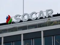 a logo of azerbaijan s state oil company socar on a building in geneva switzerland march 18 2026 photo reuters