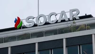 a logo of azerbaijan s state oil company socar on a building in geneva switzerland march 18 2026 photo reuters