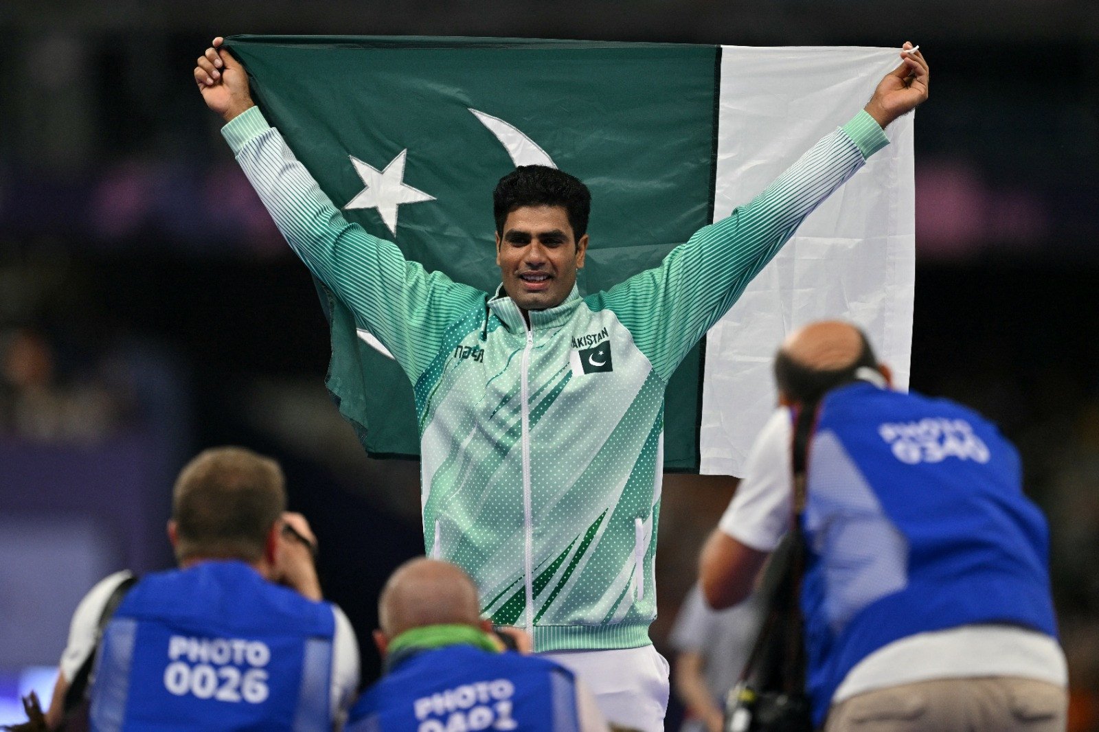 Arshad Nadeem dedicates Olympic gold medal as gift to the nation for Independence Day