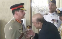 president zardari confers nishan e imtiaz on national strategic command chief gen aamer raza