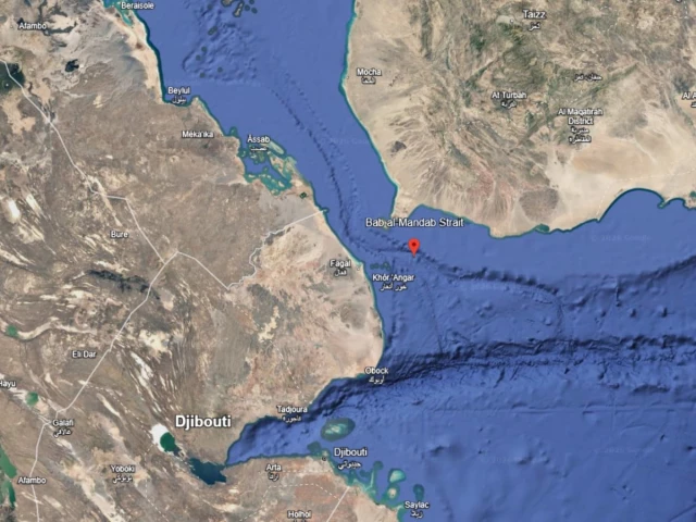 google map of bab el mandeb google map of bab el mandeb