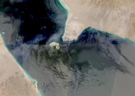 a satellite imagery shows bab el mandeb strait july 12 2026 nasa worldview handout via reuters
