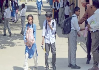 students catch up upon returning to school as classes resume across punjab after a three month long summer vacation photo online