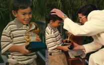 identity of child given grammy by bad bunny at super bowl halftime confirmed after ice speculation