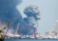smoke rises in the sky after blasts were heard in manama bahrain feb 28 2026 photo reuters