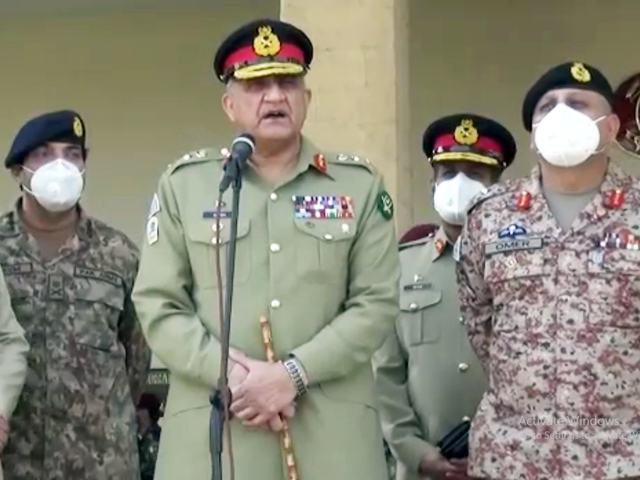 army chief lauds sindh rangers efforts for maintaining peace in karachi