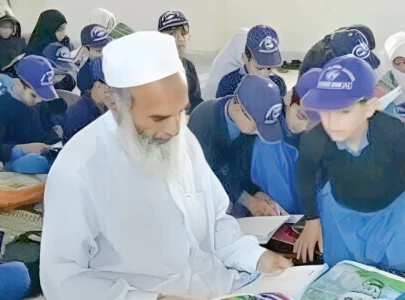 65 year old breaks barriers joins school