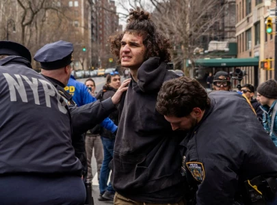 pair charged with terrorist offences over throwing explosives near protest outside ny mayor mamdani s home pair charged with terrorist offences over throwing explosives near protest outside ny mayor mamdani s home