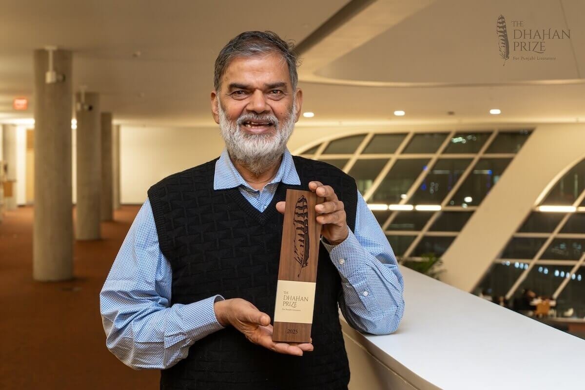 Balbir Parwana, Dhahan Prize winner (2025)