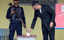 nepal s vote count puts ex rapper s party ahead in two thirds of seats
