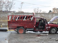 a damaged vehicle is pictured near a blast site after an attack by baloch insurgents in quetta in the province of balochistan on saturday photo afp a damaged vehicle is pictured near a blast site after an attack by baloch insurgents in quetta in the province of balochistan on saturday photo afp