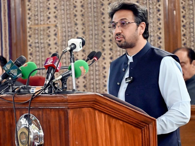 balochistan finance minister mir shoaib nosherwani presents the provincial budget for the fiscal year 2026 27 in the balochistan assembly on wednesday photo nni balochistan finance minister mir shoaib nosherwani presents the provincial budget for the fiscal year 2026 27 in the balochistan assembly on wednesday photo nni
