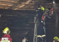 members of the emergency response team inspect the ceiling of rong beer na lat phrao bar at the site of a deadly fire in bangkok thailand july 14 2026 photo reuters
