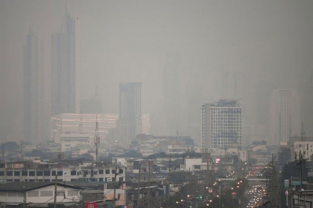 a view of the city amid air pollution in bangkok thailand february 2 2023 reuters photo