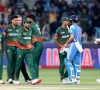 indian players shubman gill and kl rahul shake hands with bangladesh players after an icc men s champions trophy match in dubai uae feb 20 2025 reuters
