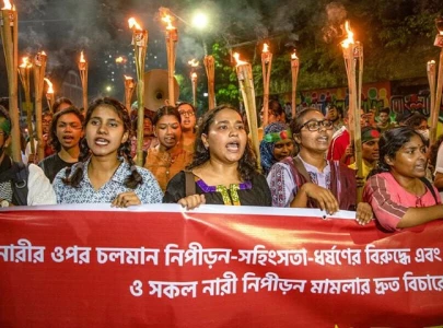 dhaka sees torchlit protest as female students call for action on violence against women dhaka sees torchlit protest as female students call for action on violence against women