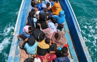 hundreds of people in india s border region with bangladesh have fled to the frontier police said wednesday after the government ordered the construction of detention centers for undocumented bangladeshi migrants and rohingya refugees photo afp