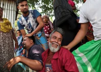relatives of a victim mourn after a bus plunged into the padma river while attempting to board a ferry in rajbari bangladesh march 26 2026 photo reuters