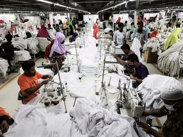 workers operate at the sewing section of a factory in narayanganj bangladesh november 18 2025 photo reuters workers operate at the sewing section of a factory in narayanganj bangladesh november 18 2025 photo reuters