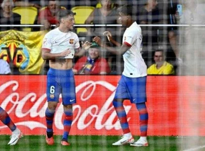barca edge out villarreal in a thriller barca edge out villarreal in a thriller