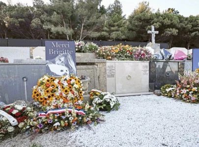 bardot laid to rest in family graveyard