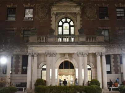 pro palestinian demonstrators stage sit in at barnard college over student expulsions pro palestinian demonstrators stage sit in at barnard college over student expulsions